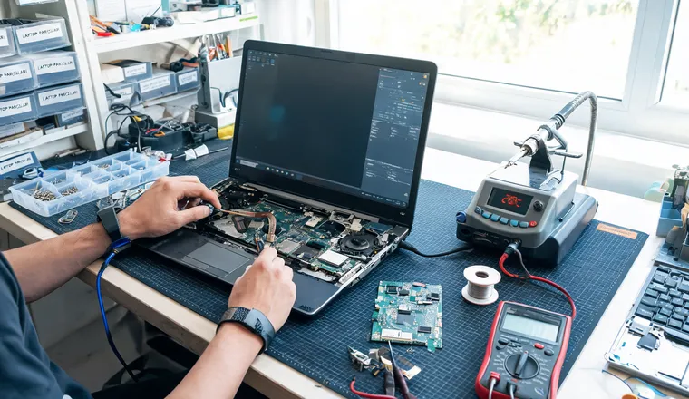 Laptop tamiri ve teknik servis çalışması