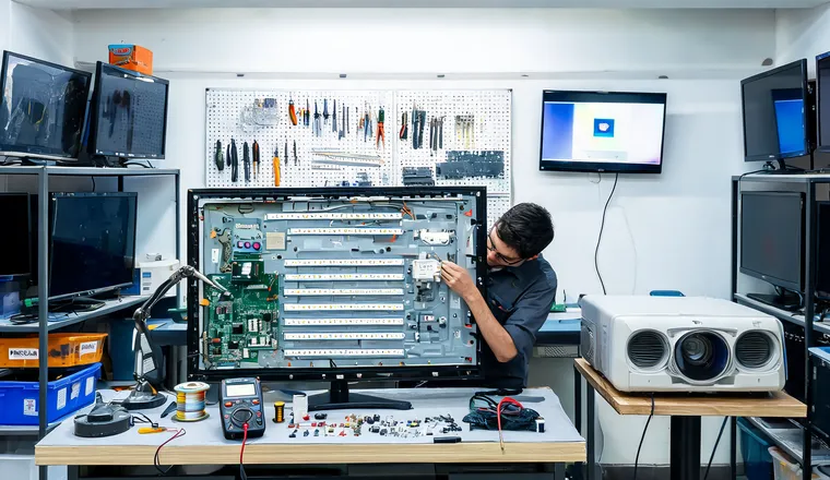 Televizyon ve projeksiyon teknik servis hizmeti