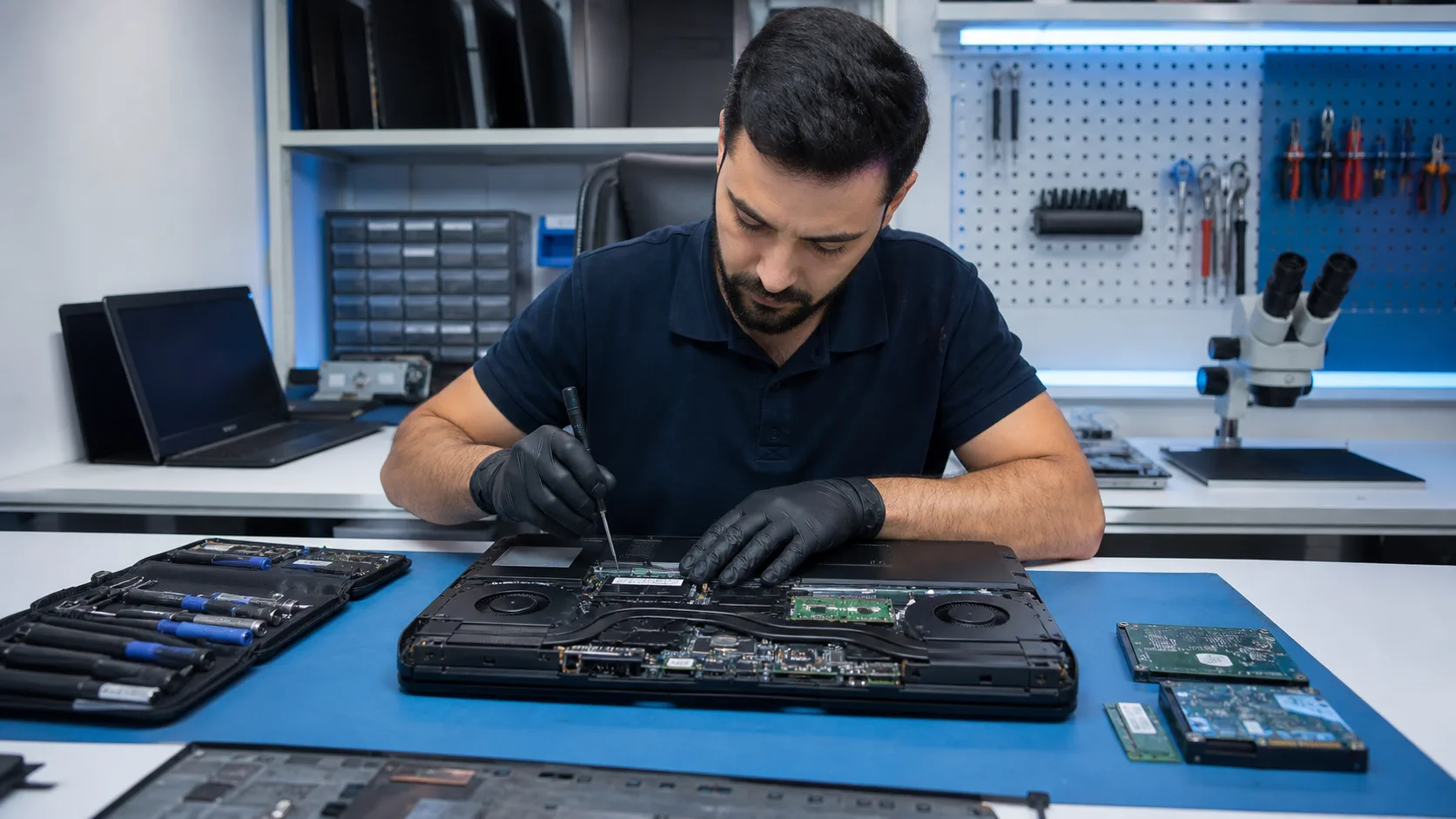 Mersin oyuncu laptop genel donanım arıza teşhisi ve tamiri
